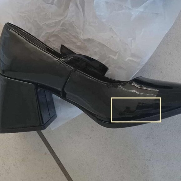 Rachel Zoe | Livia Mary Jane Glossy Patent Block Heels - Picture 12 of 12